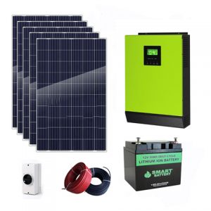 Hệ thống hòa lưới có lưu trữ 6210 Wp